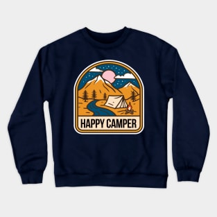 Happy Camper - Outdoor Life is good Crewneck Sweatshirt